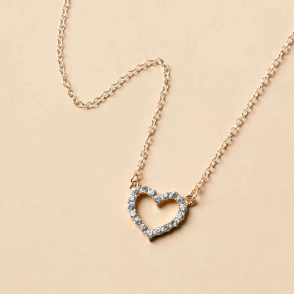 New heart necklace small gift add on 510 - Picture 2 of 3